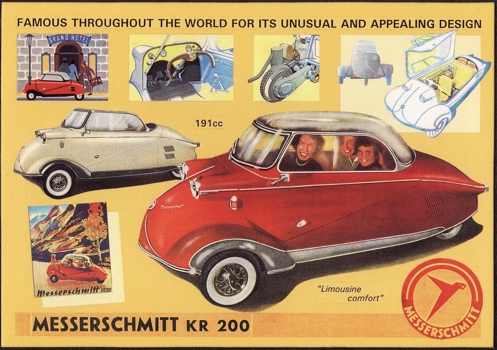 1955 Messerschmitt KR-200 — Audrain Auto Museum